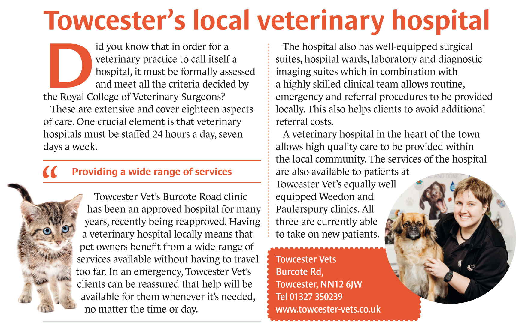 Towcester Vets AugSept26 (1)